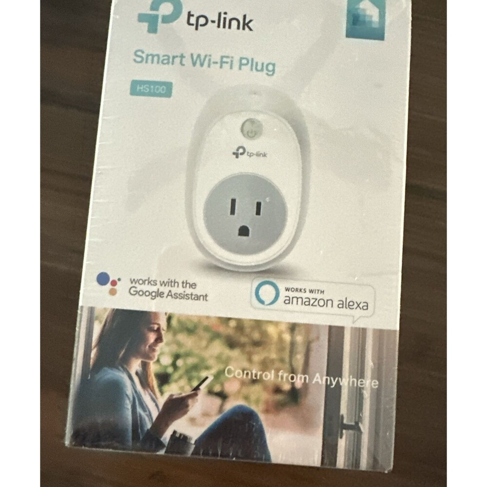 TP-LINK Kasa HS100 Smart Wi-Fi Plug - Google, Alexa, Samsung, Apple, Nest